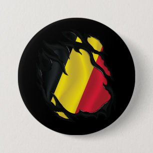 Belgien Rippfahne Button