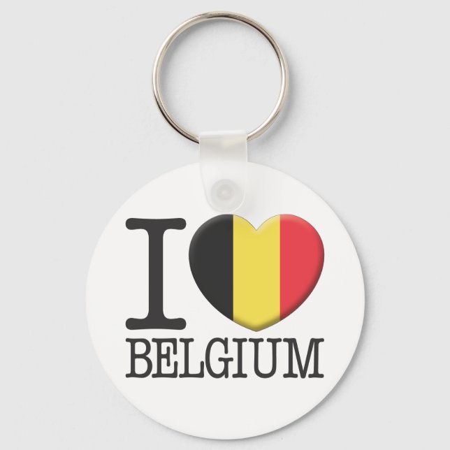 Belgien Schlüsselanhänger (Vorderseite)