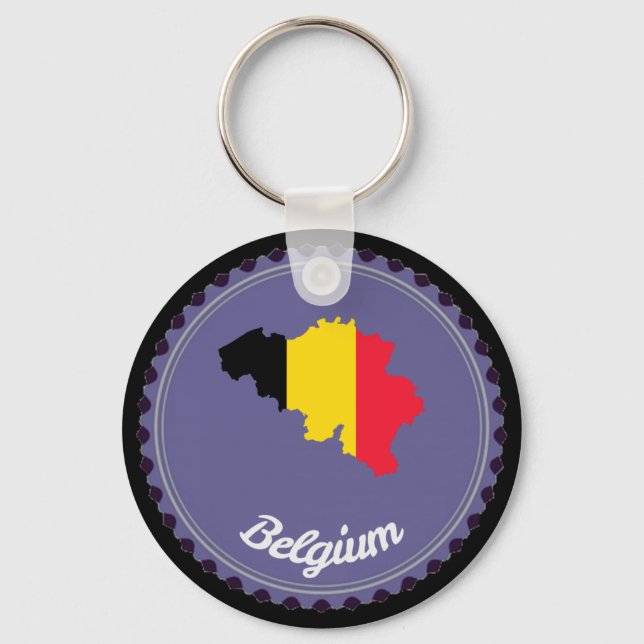 Belgien Schlüsselanhänger (Vorderseite)