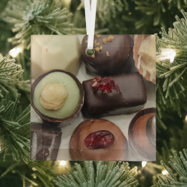 Belgien Schokolade Ornament Aus Glas (Insitu)