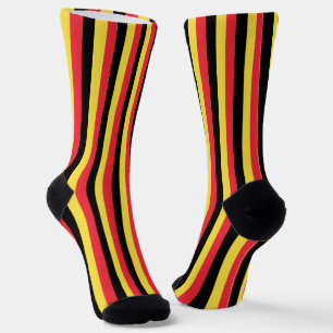 Belgien Socken, patriotische belgische Flaggenmode Socken