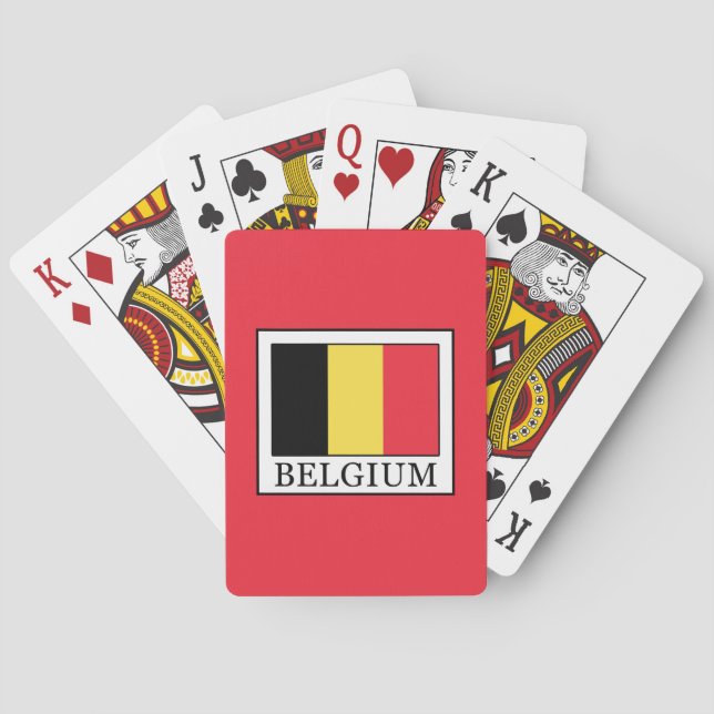Belgien Spielkarten (Rückseite)