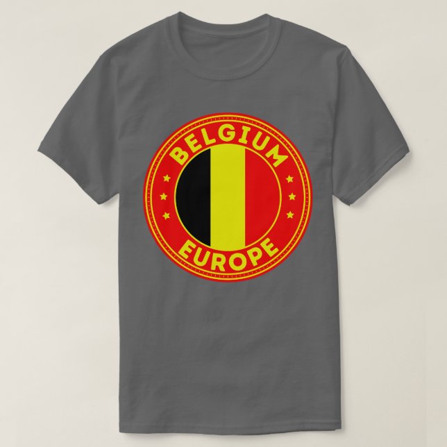 Belgien T-Shirt (Design vorne)