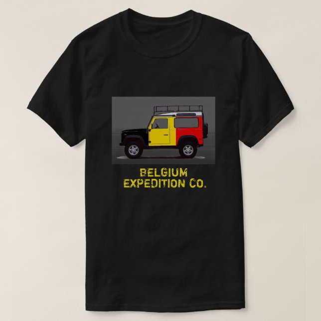 BELGIEN T-Shirt (Design vorne)