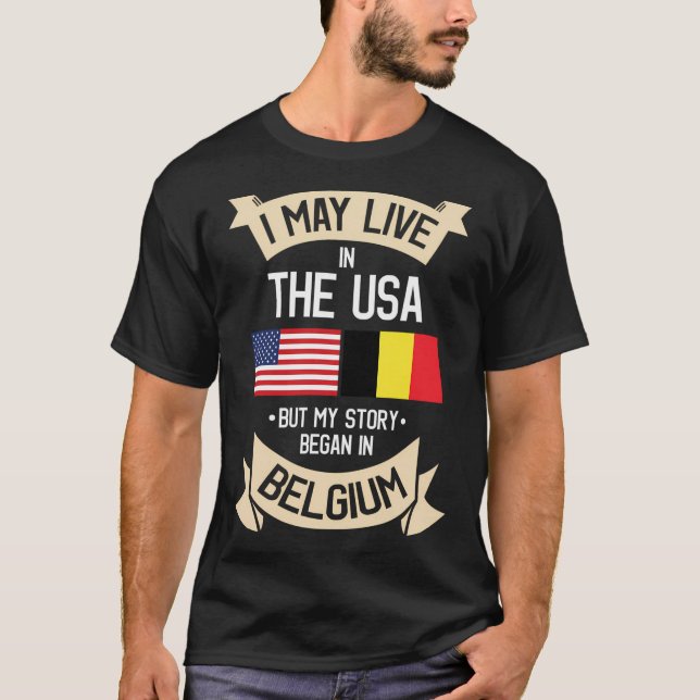 Belgien T-Shirt (Vorderseite)