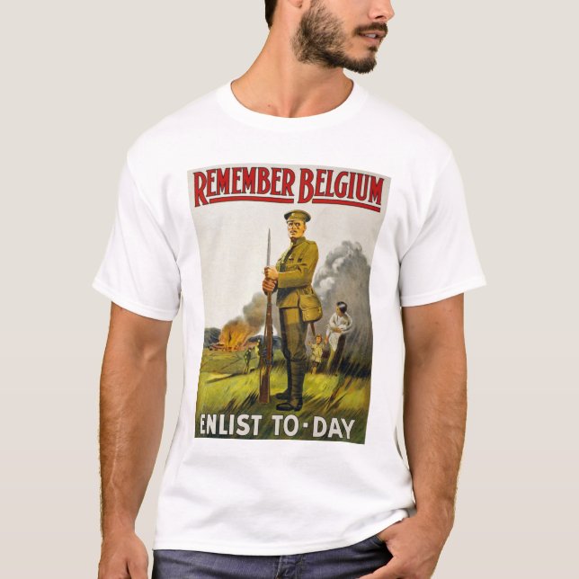 Belgien T-Shirt (Vorderseite)
