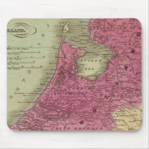 Belgien und die Niederlande Mousepad