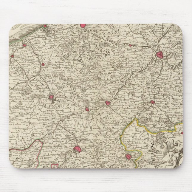 Belgien und Frankreich 2 Mousepad (Vorne)