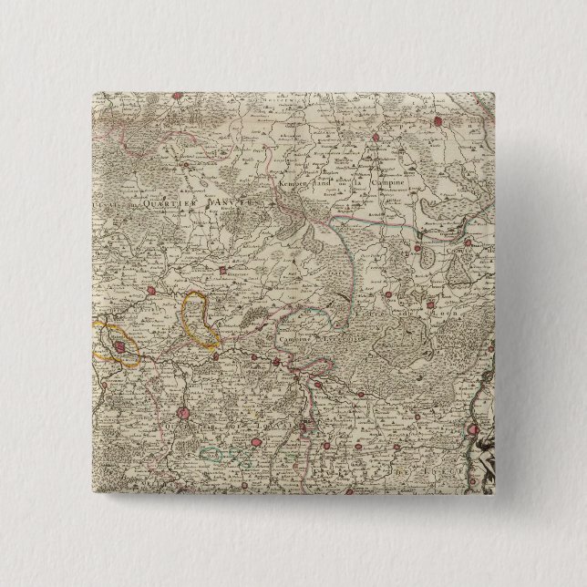 Belgien und Niederlande Button (Vorderseite)