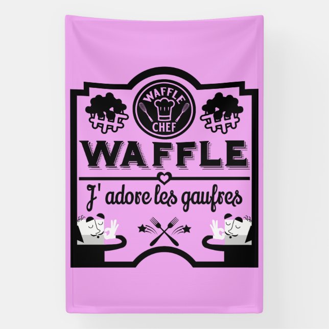 Belgien Waffeln Banner (Vertikal)
