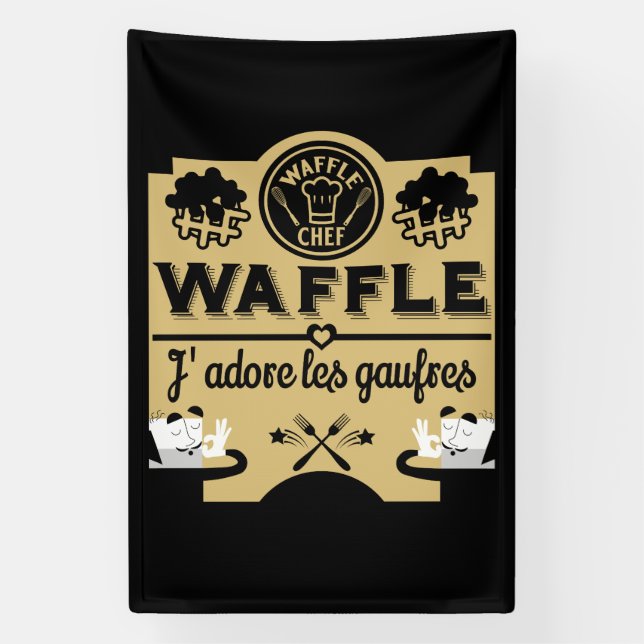 Belgien Waffeln Banner (Vertikal)
