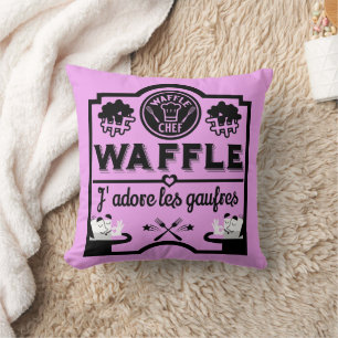 Belgien Waffeln Kissen