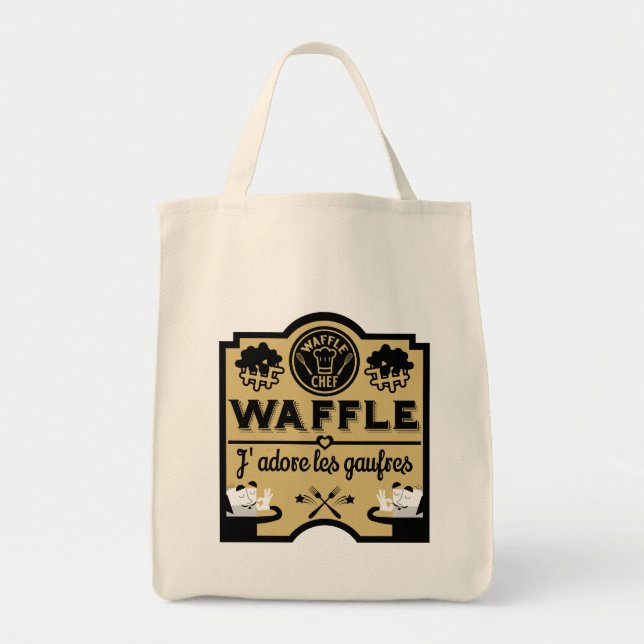 Belgien Waffeln Tragetasche (Vorne)