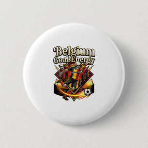 Belgien Ziel Energie Skelett Stürmer Nationen Fett Button