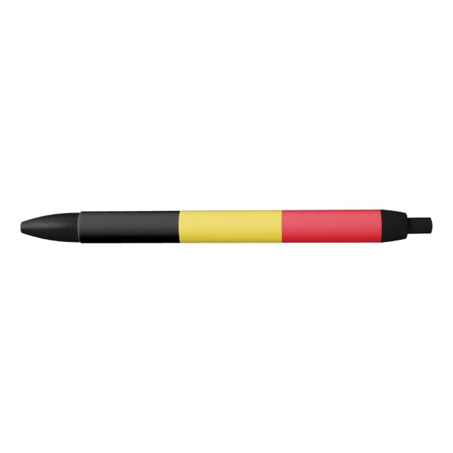 Belgienflagge Pen Kugelschreiber (Vorderseite)