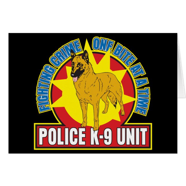 Belgier K9 Malinois Biss (Vorderseite (Horizontal))