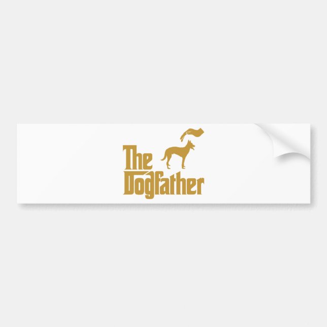 Belgier Malinois Autoaufkleber (Vorne)