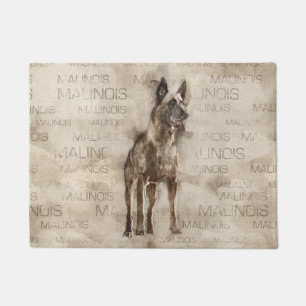 Belgier Malinois - Mechelaar - Maligator Fußmatte