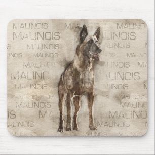 Belgier Malinois - Mechelaar - Maligator Mousepad