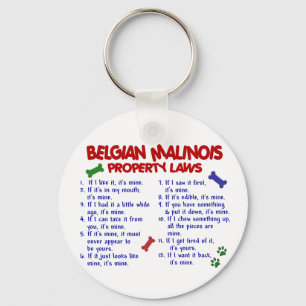 BELGIER MALINOIS PL2 SCHLÜSSELANHÄNGER