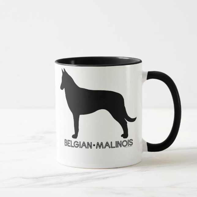 Belgier Malinois Tasse (Rechts)