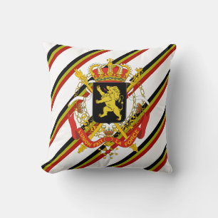 Belgier stripes Flagge Kissen