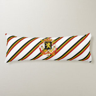 Belgier stripes Flagge Seitenschläferkissen