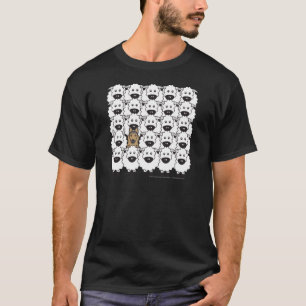 Belgier Tervuren in den Schafen T-Shirt