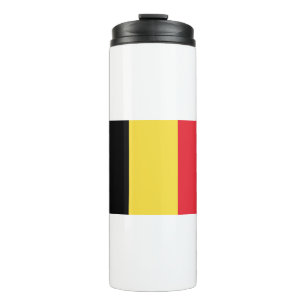 Belgique - België - Belgien Flag Thermosbecher
