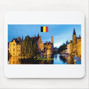 Belgique Medieval Brügge - Pro Foto Mousepad