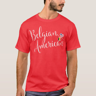 Belgisch American Entwinted Hearts Tee Shirt