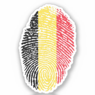 Belgisch Aufkleber