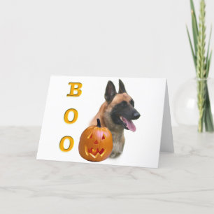 Belgisch Malinois Boo Feiertagskarte