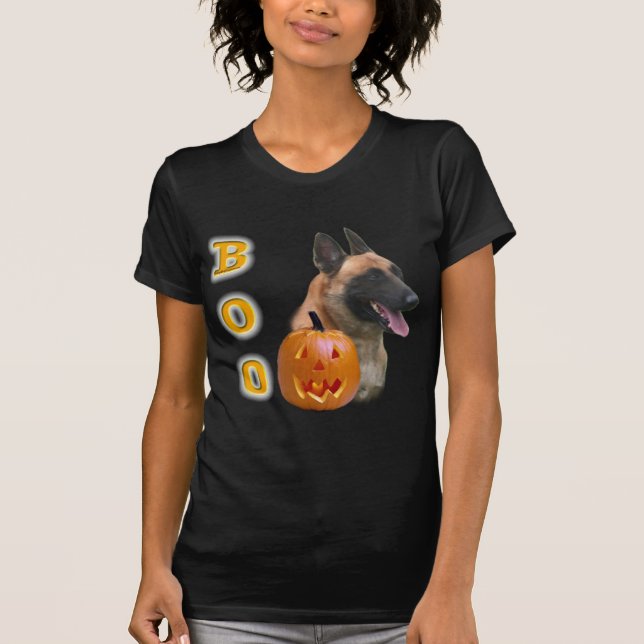 Belgisch Malinois Boo T-Shirt (Vorderseite)