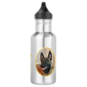 Belgisch Malinois Dog Edelstahlflasche