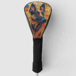 Belgisch Malinois Dog Golf Headcover