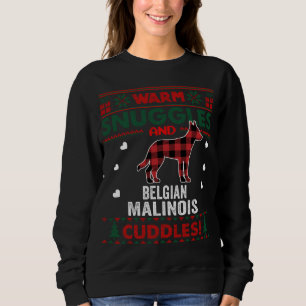 Belgisch Malinois Dog Lover Xmas Geschenke Ugly Ch Sweatshirt