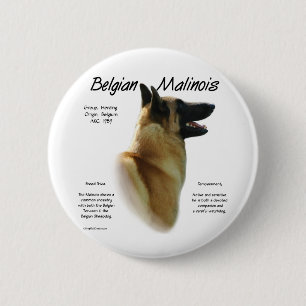 Belgisch Malinois History; alles über Malinois Button