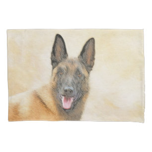Belgisch Malinois Malerei - Niedliche Original Hun Kissenbezug