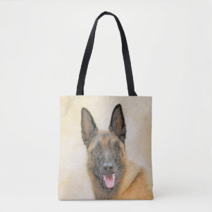 Belgisch Malinois Malerei - Niedliche Original Hun Tasche