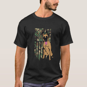 Belgisch Malinois Military Dog American USA Flag C T-Shirt