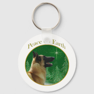 Belgisch Malinois Peace Schlüsselanhänger