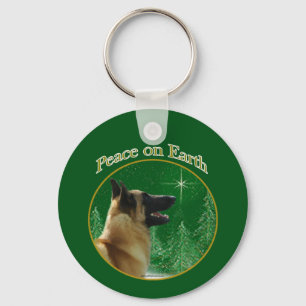 Belgisch Malinois Peace Schlüsselanhänger