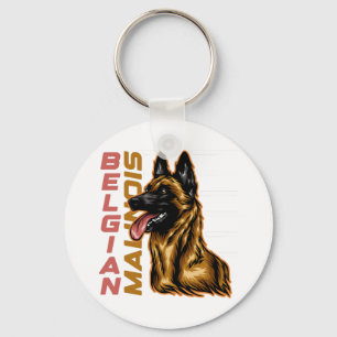 Belgisch Malinois Schlüsselanhänger