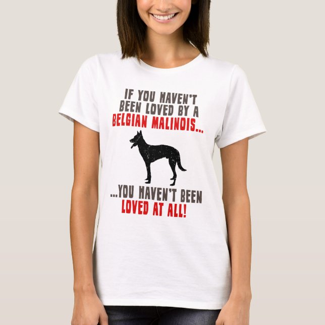 Belgisch Malinois T-Shirt (Vorderseite)