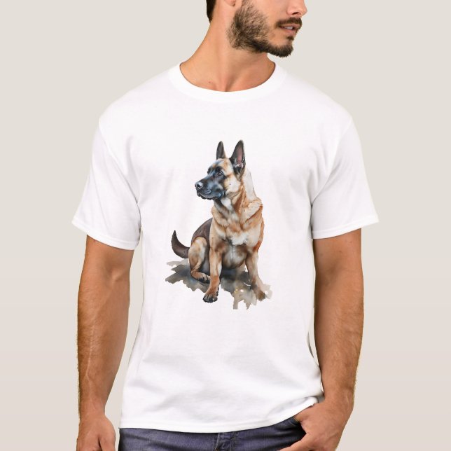 Belgisch Malinois T-Shirt (Vorderseite)