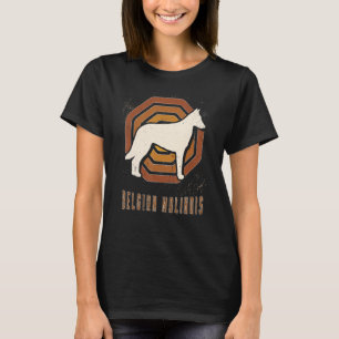 Belgisch Malinois Vintag Retro Classic Dog Liebe T-Shirt