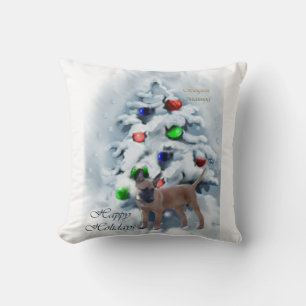 Belgisch Malinois Weihnachten Kissen