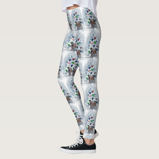 Belgisch Malinois Weihnachten Leggings (Links)