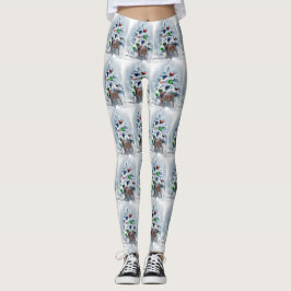 Belgisch Malinois Weihnachten Leggings